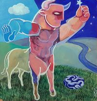 Minotauro con estrella