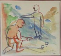 Jugadores de petanca