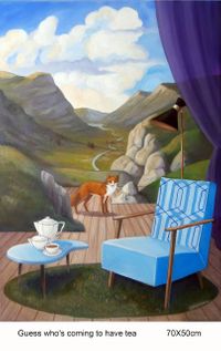 Adivina quien viene a tomar el té