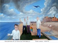 Encuentro en la playa de Portobello