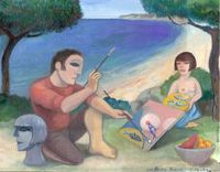 Los peces besan tus pechos